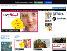 Tablet Screenshot of kulturwest.de